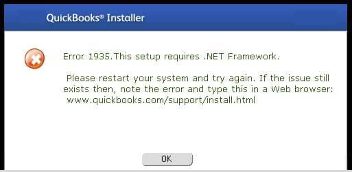 Quickbooks .NET framework error