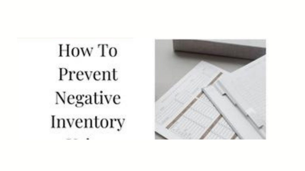 Negative Inventory in QuickBooks (1)