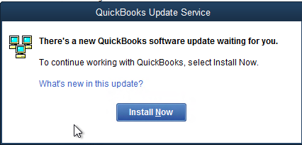 Update the Quickbooks